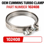 102408 Cummins turbo clamp