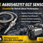 dde a6805402117 EGT sensor for Detroit Diesel engine DOC SCR inlet